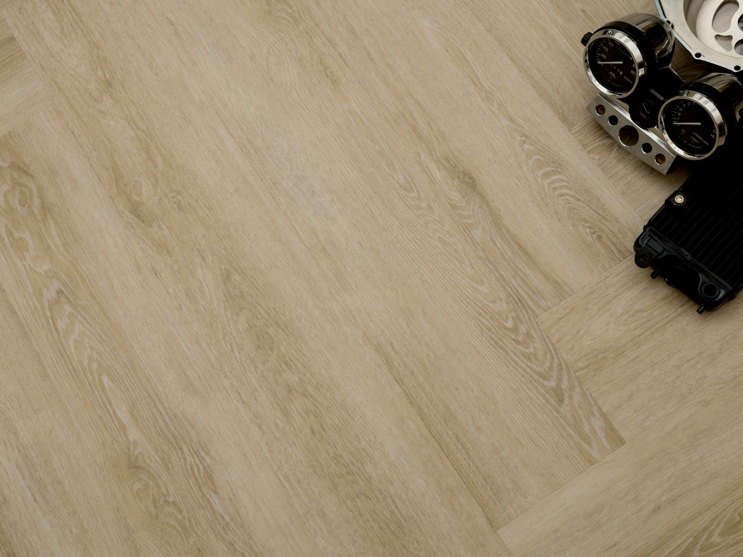 Кварцвиниловая плитка FineFloor замковая Gear Дуб Атланта FF-1803 венгерская елка 1326×204×5